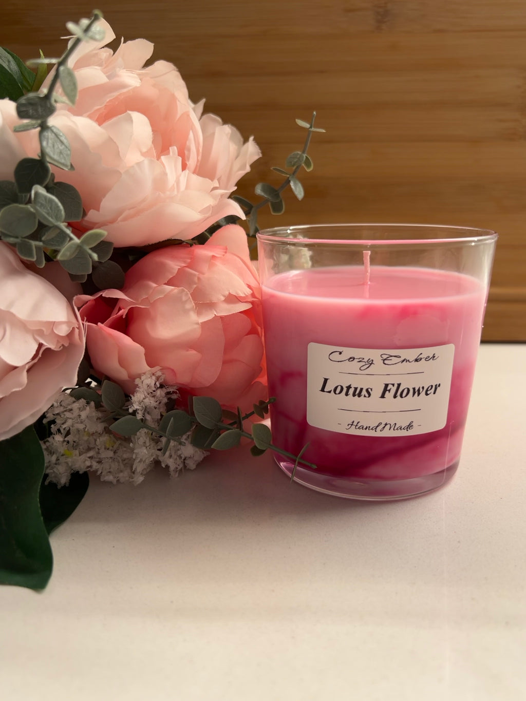 Vela Flor de Loto 🌸