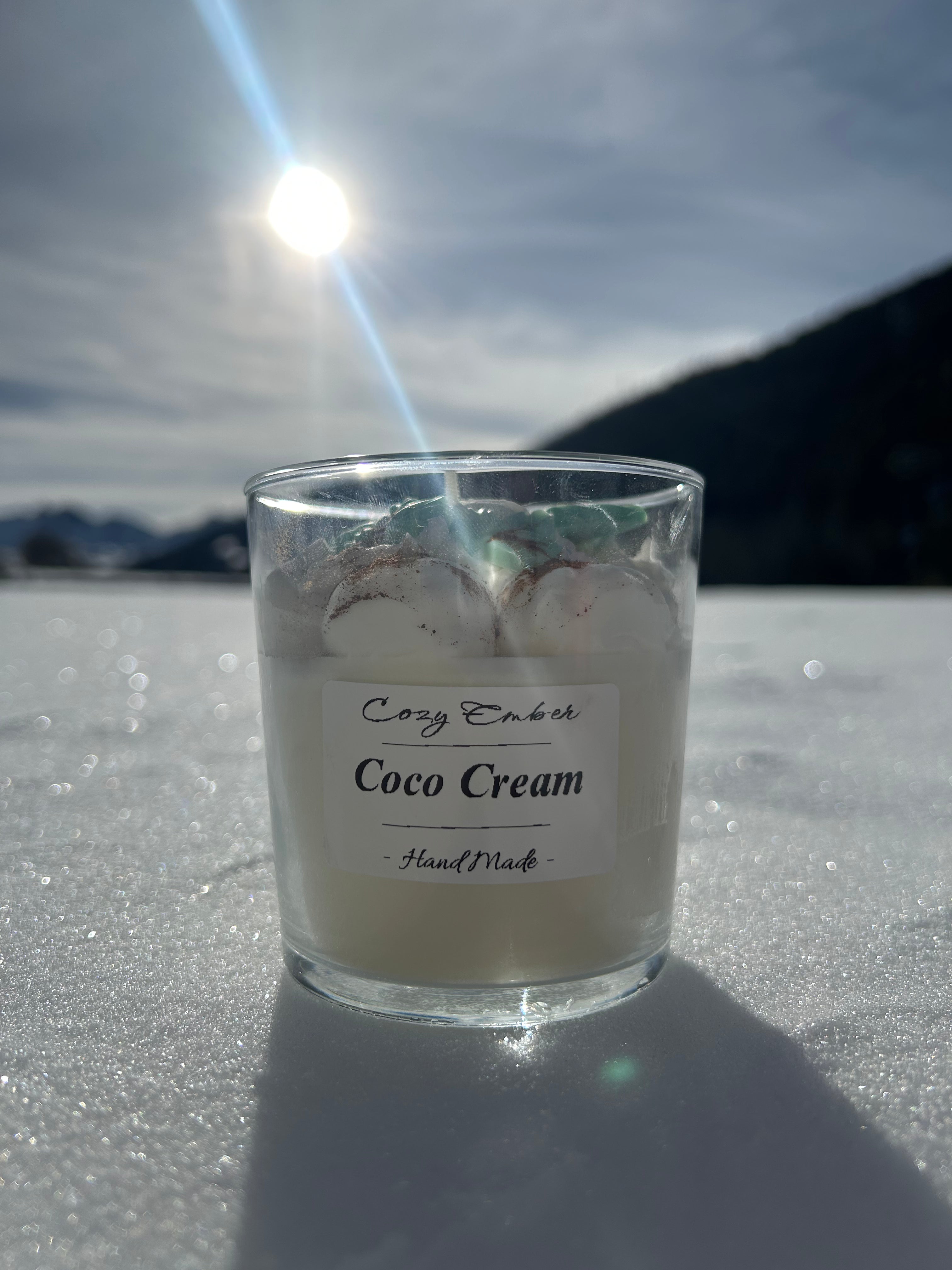 Vela Crema de Coco 🥥