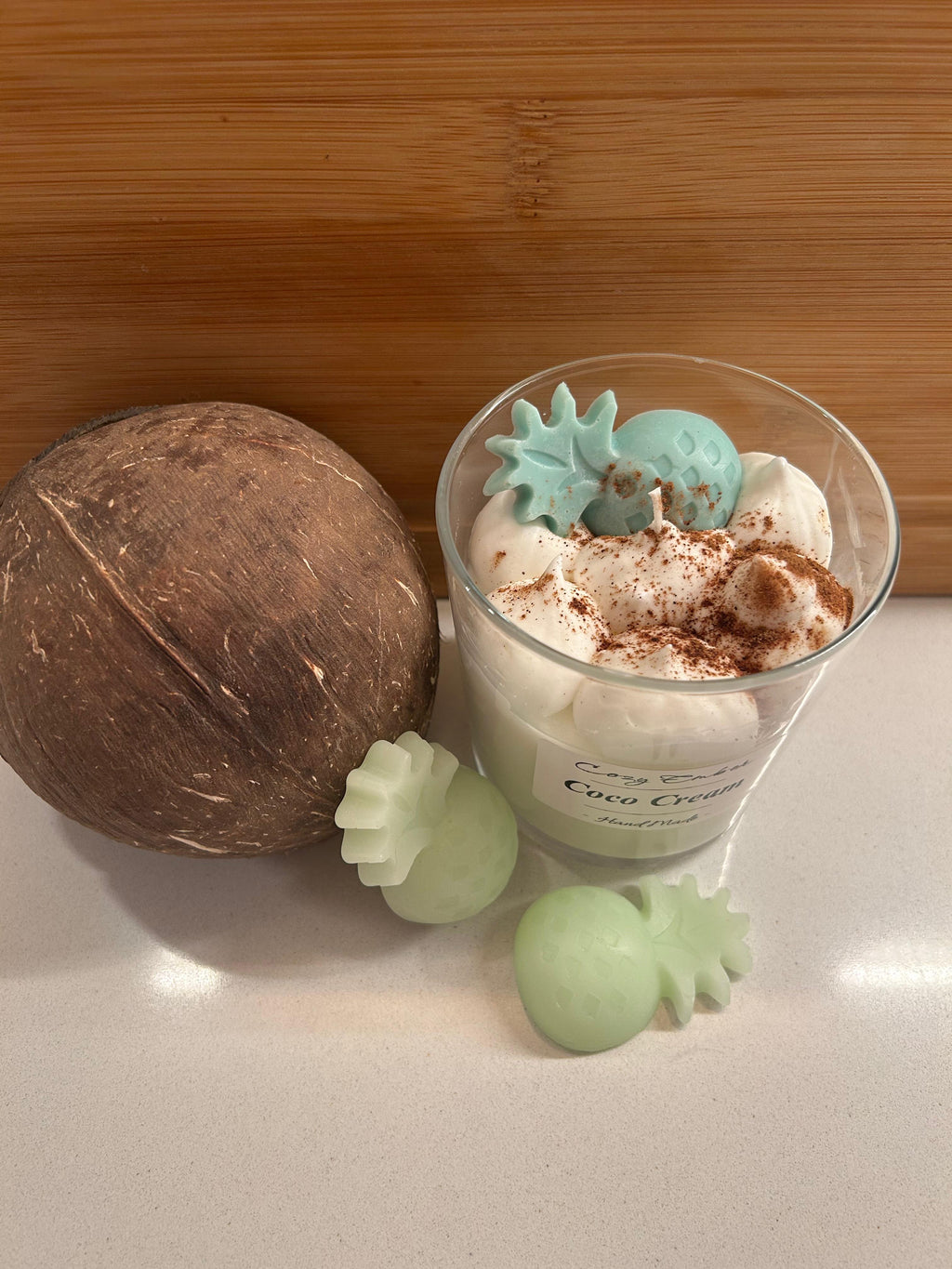 Vela Crema de Coco 🥥